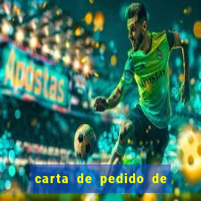 carta de pedido de patrocinio para time de futebol